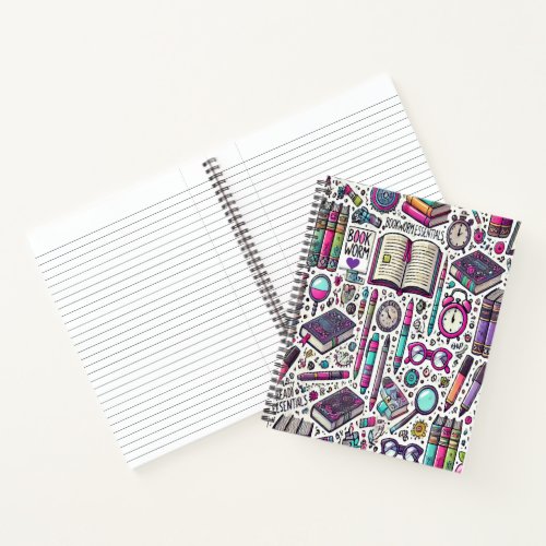 Bookworm Essentials Spiral Notebook