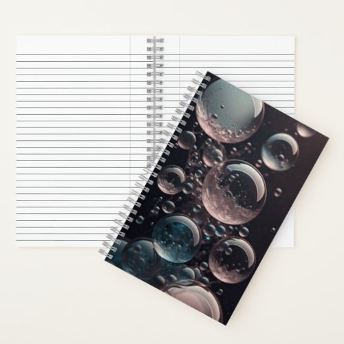 Bubbles of Serenity Spiral Notebook