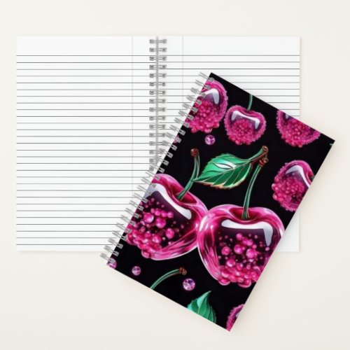 Cherry Blossom Bliss Spiral Notebook