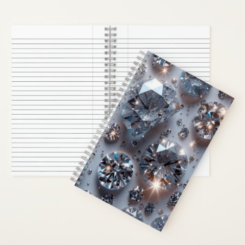 Diamond Radiance Spiral Notebook