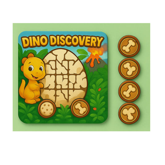 🦕 Dino Discovery – Prehistoric Tic-Tac-Toe