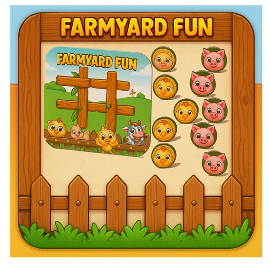 🐷 Farmyard Fun – Down on the Grid