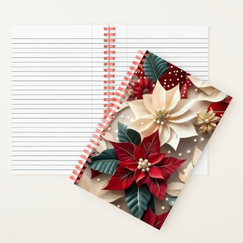 Holiday Bloom Spiral Notebook
