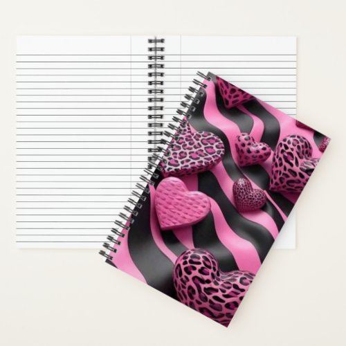 Pink Panther Love Spiral Notebook