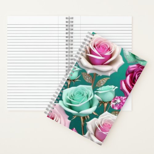 Rose Dreams Spiral Notebook