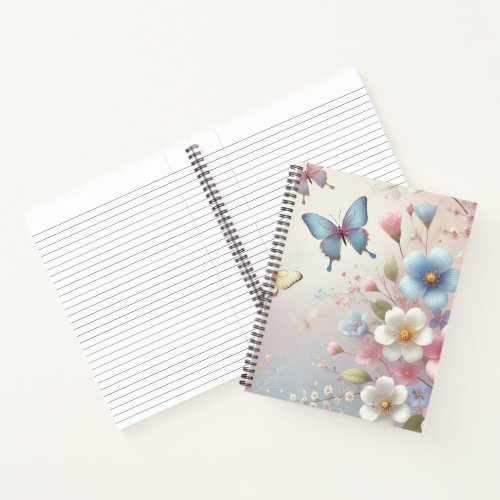 Spring Bloom Spiral Notebook